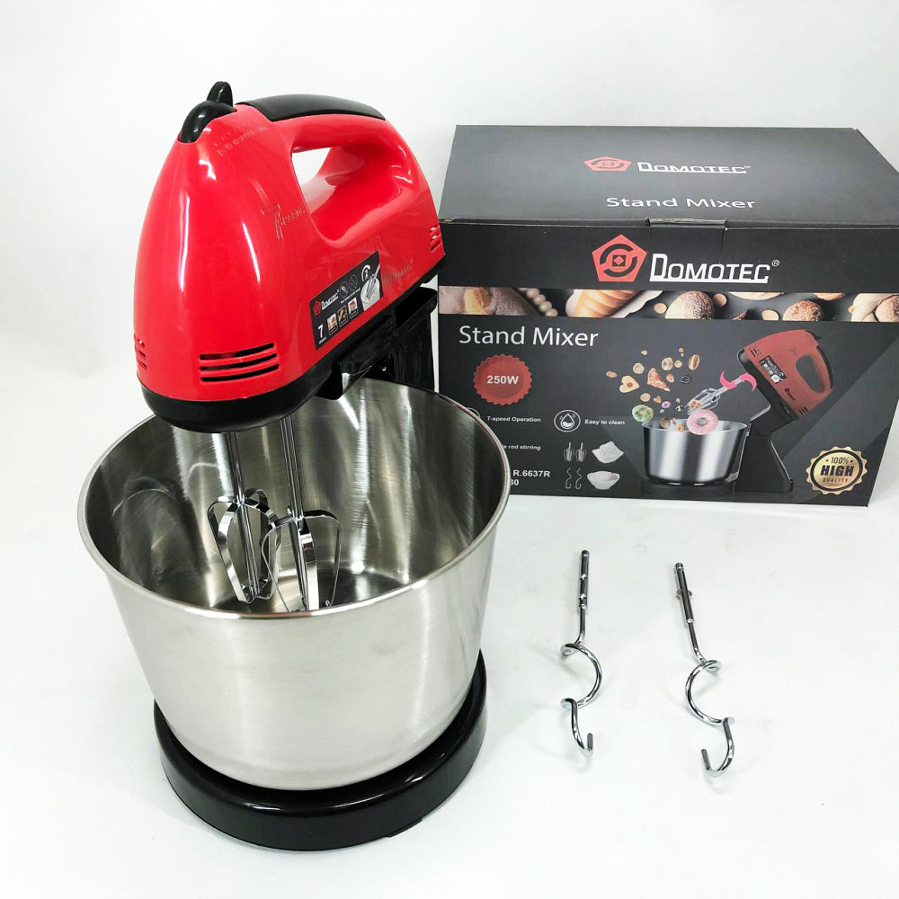 Портативний ручний міксер, Міксер побутовий кухонний, Хороший міксер для тіста віночок для дому LH-63 Львів - фото 6