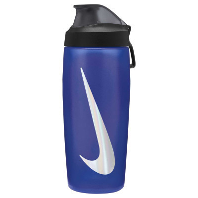 Бутылка для воды Nike Refuel Bottle Locking Lid 18 OZ блакитний, чорний, сріблястий 532 мл N.100.7669.423.18 (887791745217) Винница - изображение 1