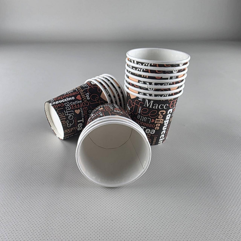Паперові одноразові склянки 110 мл Юніта COFFEE (50 шт.) Харків - фото 2