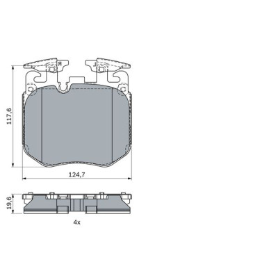 Тормозные колодки Bosch 0 986 424 431 Винница - изображение 7