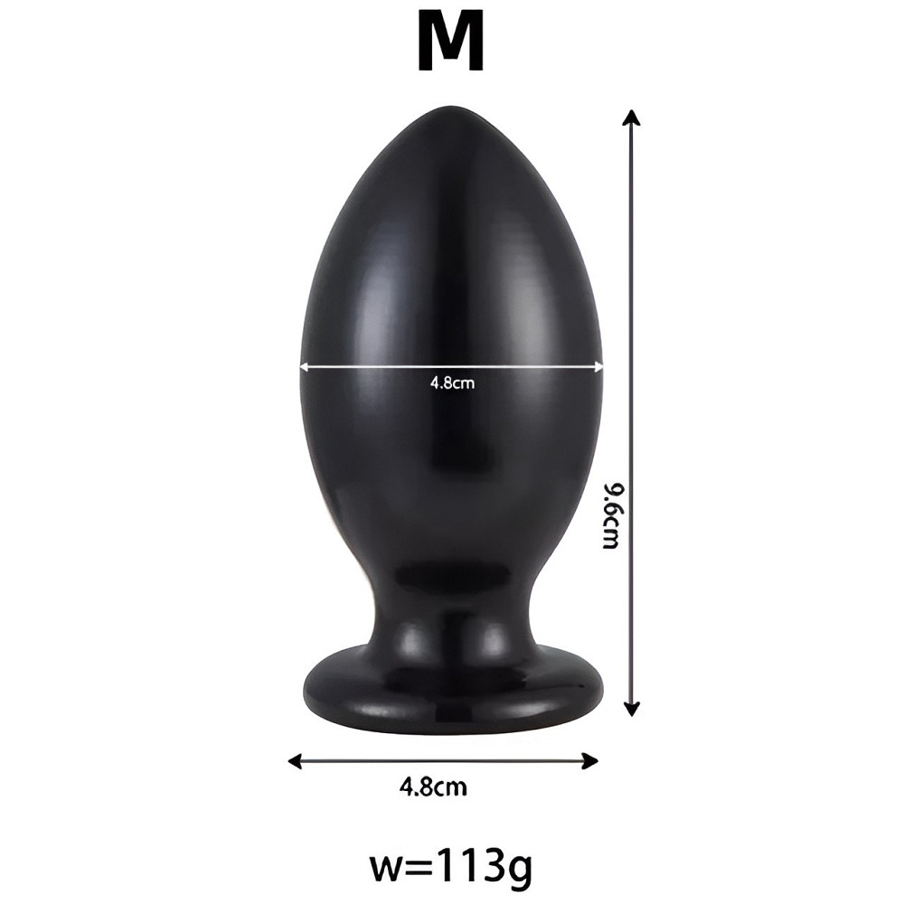 Анальная пробка OYO YQM-084 (длина 9.6 см, диаметр 4.8 см) Sex Aura Киев - изображение 4