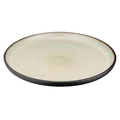 Тарелка Ardesto Bolzano, 26.6см, кераміка, чорно-зелений (AR2927BM) Винница