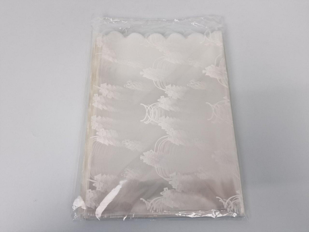 Пакет із малюнком для пакування подарунків (20*30) No32 (ажурний) "Бантик" (100 шт.) Харків - фото 2