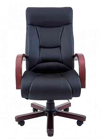 Офісне Крісло Керівника Richman Magistr Fly 2230 Wood М2 AnyFix Чорний Дніпро