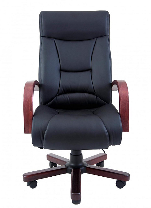 Офисное Кресло Руководителя Richman Magistr Fly 2230 Wood М2 AnyFix Черный Днепр - изображение 6