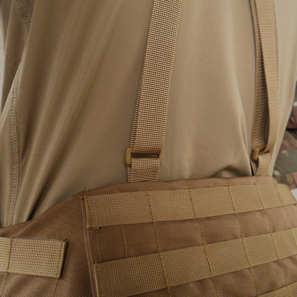 Тактичні армійські лямки для тактичного поясу розвантажувальний ремінь до рпс койот  плечові лямки     WAR Львів - фото 7