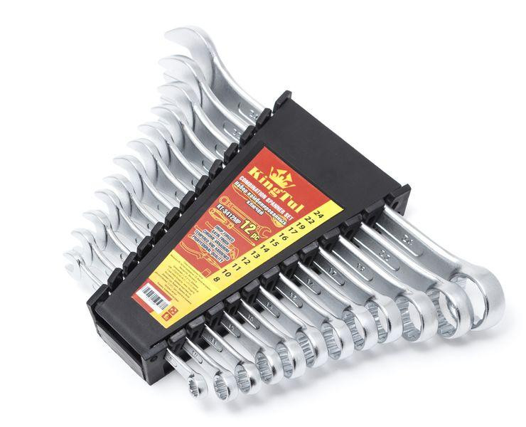 Набір ключів комбінованих 12пр . (8,10-17,19,22,24мм) у пластиковому тримачі Одеса - фото 1