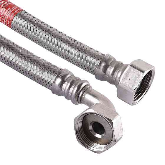 Шланг водяний посилений кутовий TUCAI 3/4″x3/4″ ВВ 0,5м TAQ SUPER CODO HG-3434-500 (201180) Тернопіль