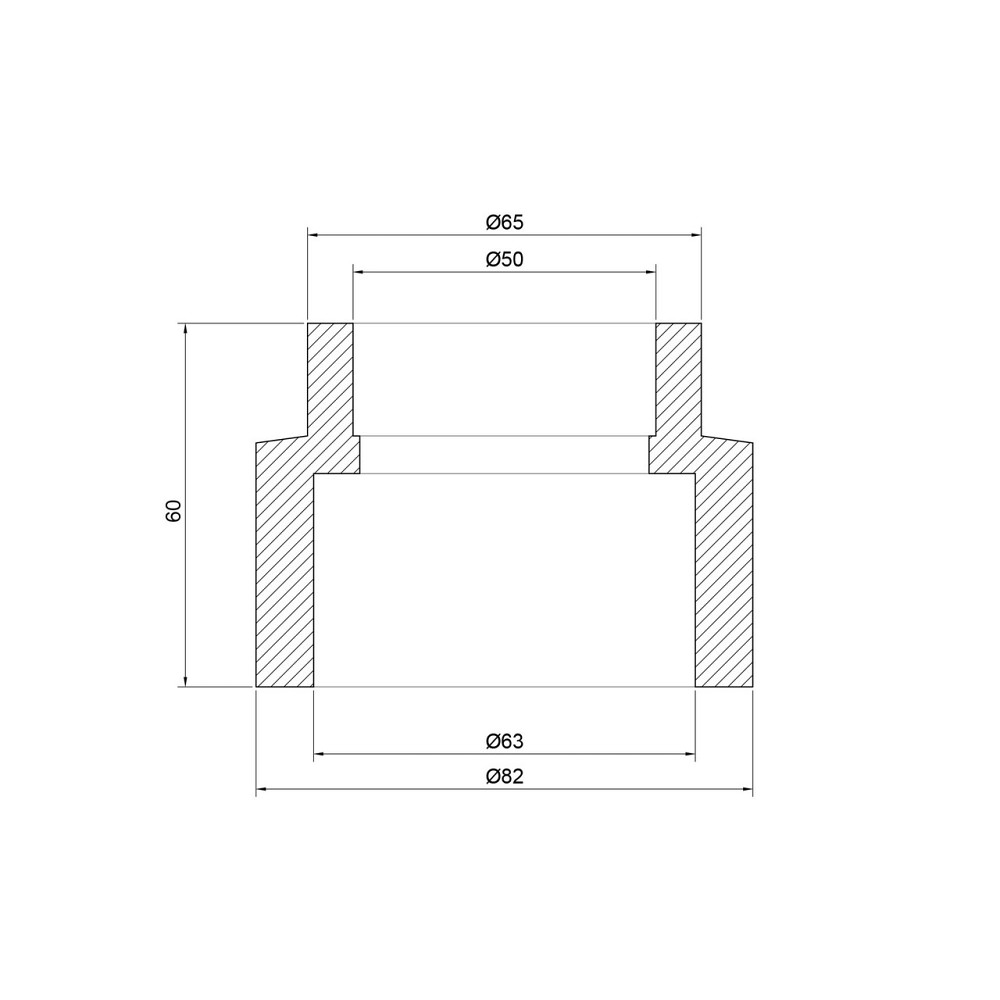 Муфта PPR Thermo Alliance 63х50 Киев - изображение 2