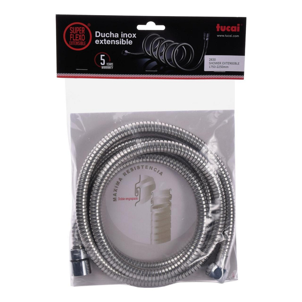 Шланг душовий TUCAI FlexoInoxExtensible 175-225см (2830) Київ - фото 1