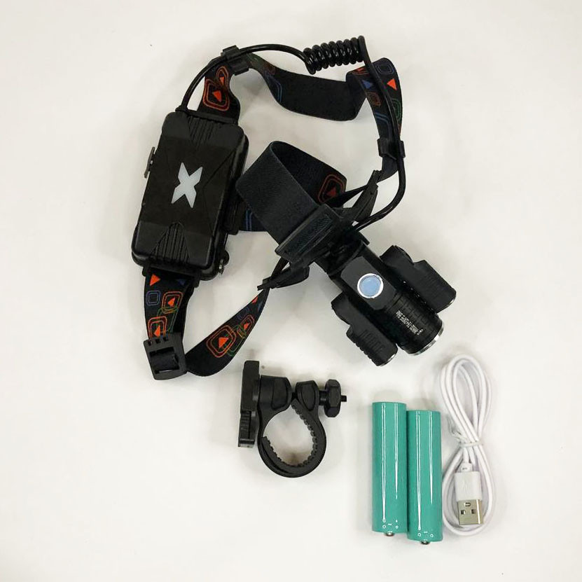 Світлодіодний ліхтар з кріпленням на голову W602-T6-2XPE Bike, Ліхтарик діодний налобний IH-48 Львів - фото 6