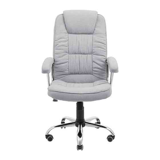 Офисное кресло руководителя Richman Bonus Хром M1 Tilt Светло-серый Днепр