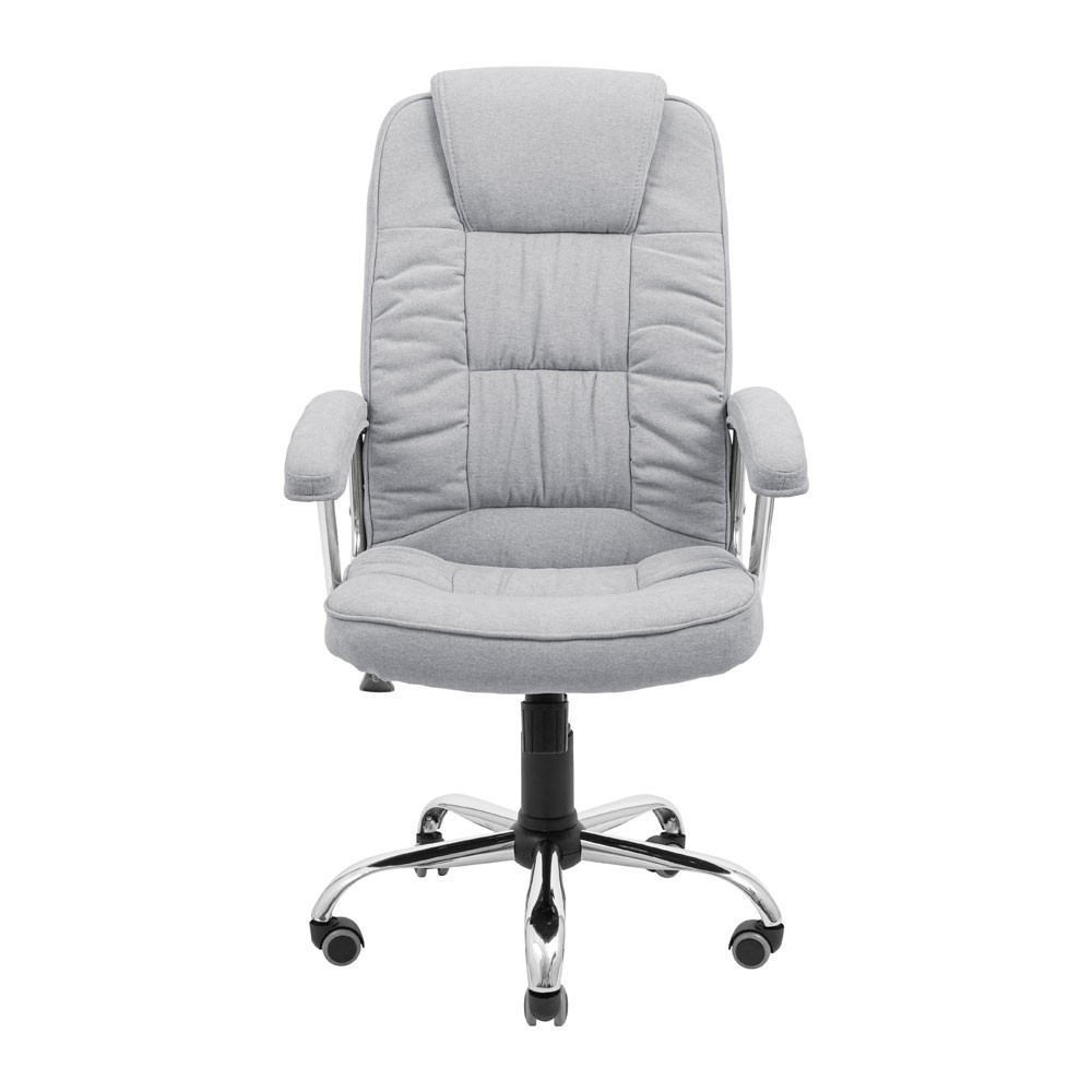 Офисное кресло руководителя Richman Bonus Хром M1 Tilt Светло-серый Днепр - изображение 2