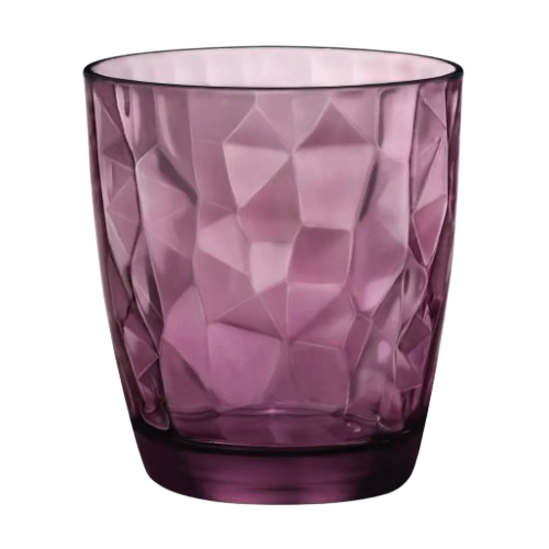 Склянка Diamond 300мл низька Rock Purple BORMIOLI ROCCO Житомир