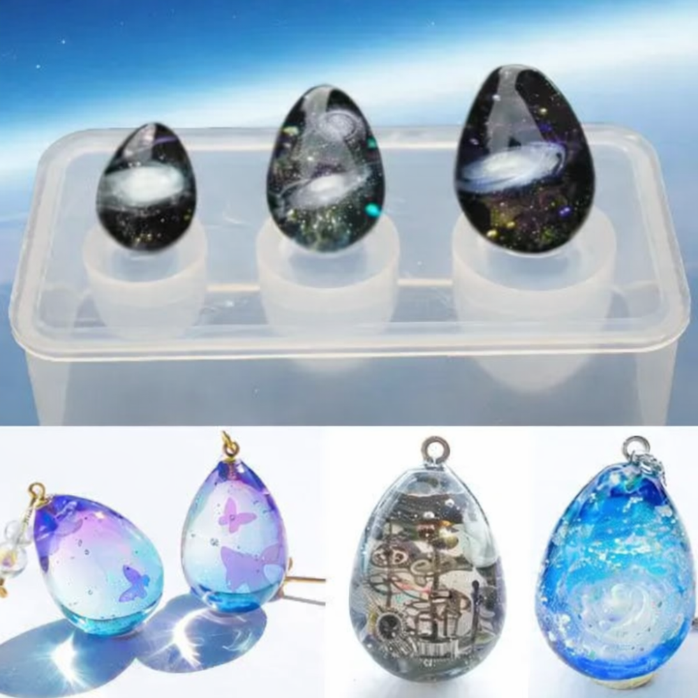 Молд силіконовий Яйця 115 на 70 мм сірий Київ - фото 5