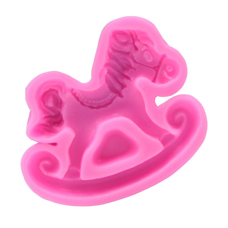 Силиконовая форма Лошадь 80 на 92 мм розовый Киев - изображение 8