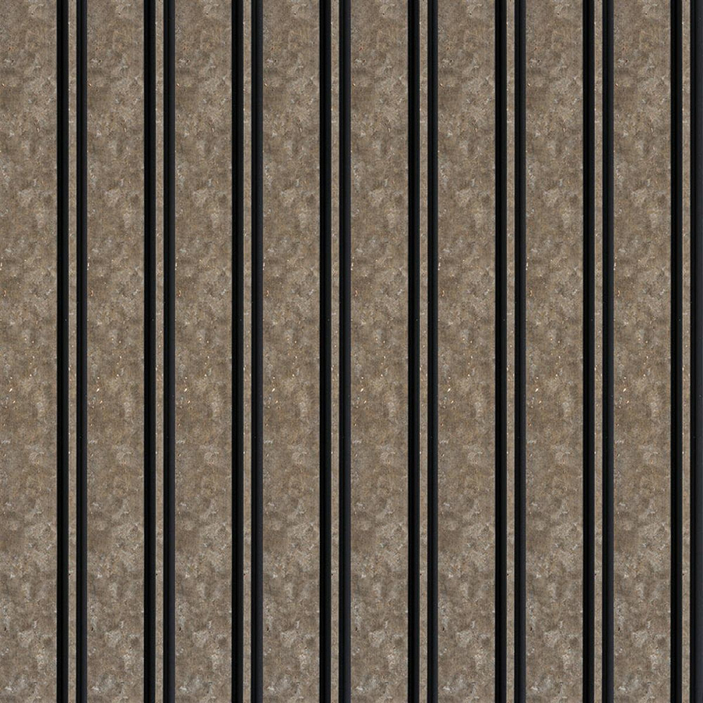 Рейка декоративная PS 2900х120х12мм Серо-коричневый с золотыми вкраплениями SW-00002138 Днепр - изображение 6