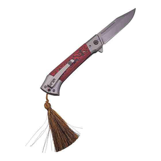 Ніж складаний ChongMing CM138, 2144 Червоний Дніпро