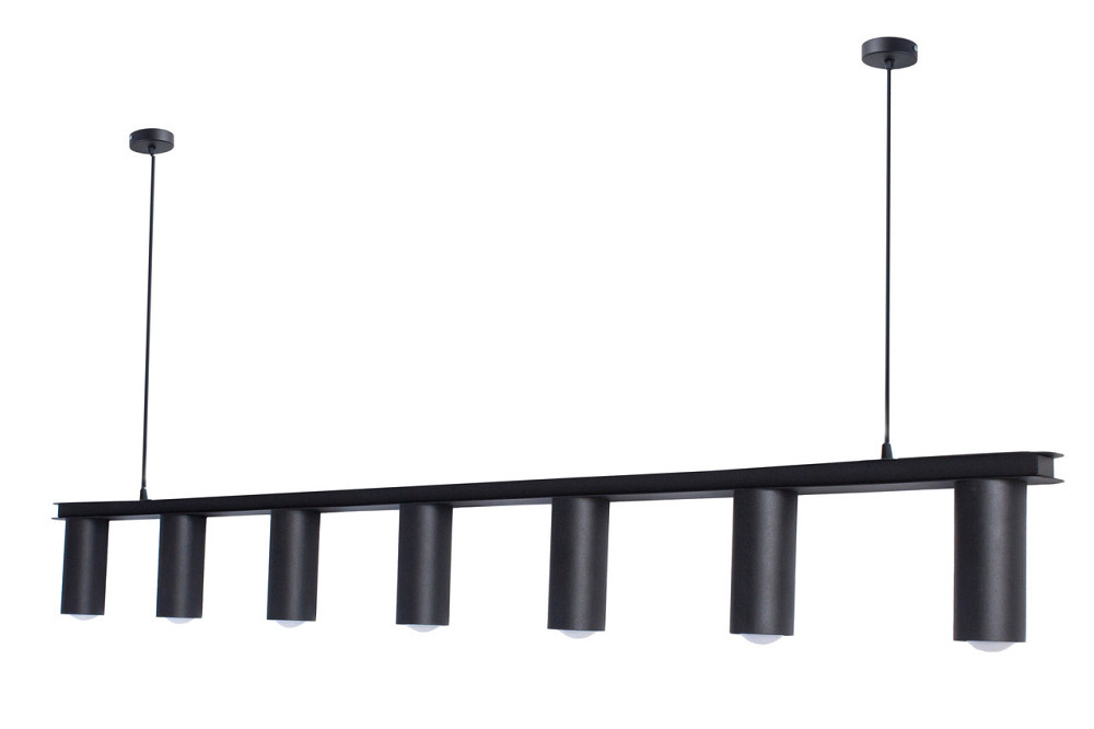 Светильник цилиндры на подвесе Е27-7 Tube NL 2450-7 BK Киев - изображение 1