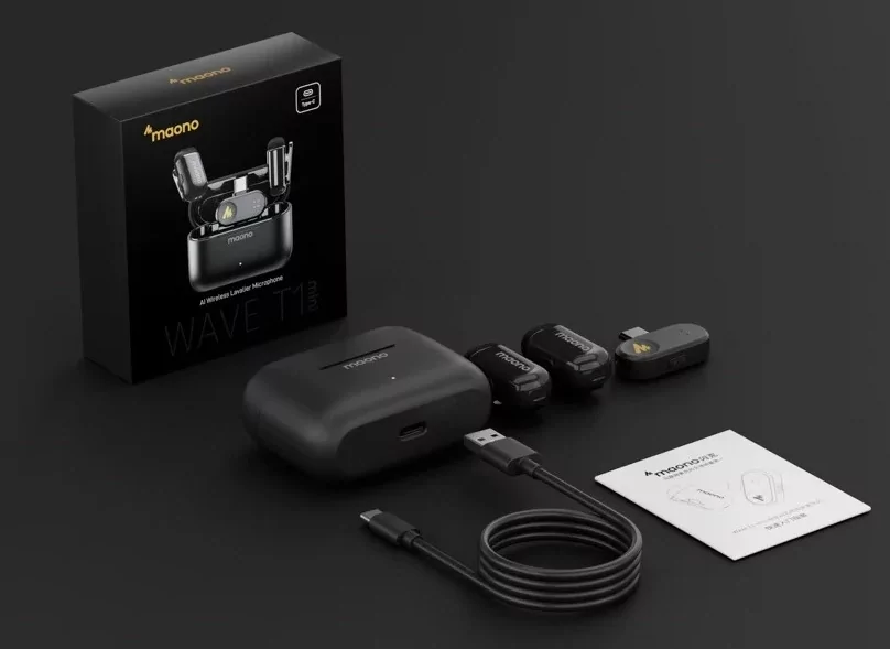 Микрофон беспроводной петличный Maono T1 mini Киев - изображение 5