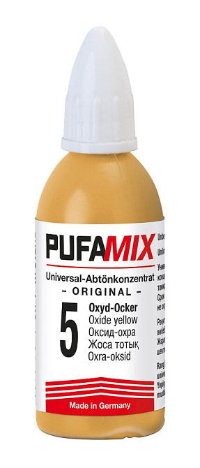 Барвник  універсальний PUFAMIX №5 оксид-охра 20 мл Київ - фото 1