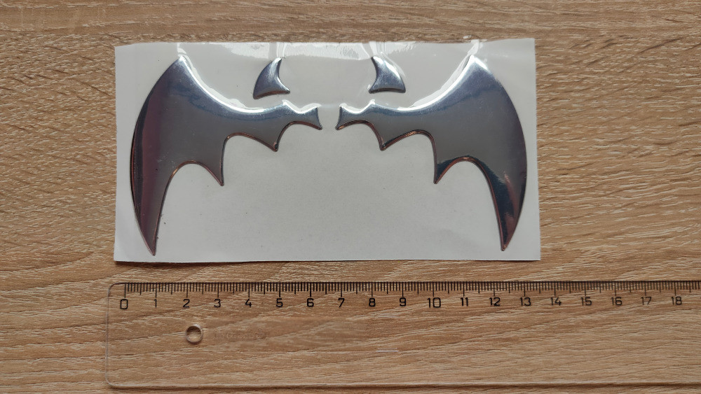 Наклейка объемная на авто-мото Крылья летучей мыши Киев - изображение 1