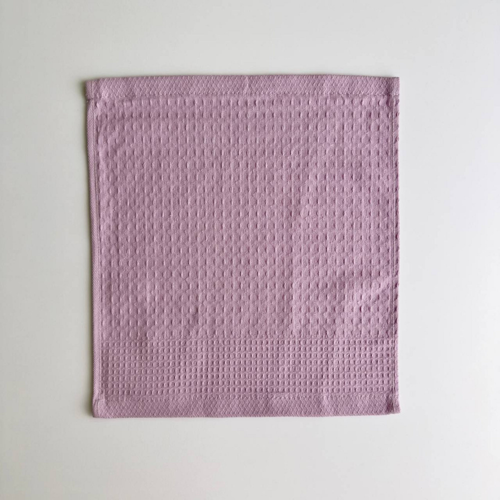 Вафельное полотенце для кухни YouStar 30х30см 220г/м2 (Пудра) Сумы - изображение 1