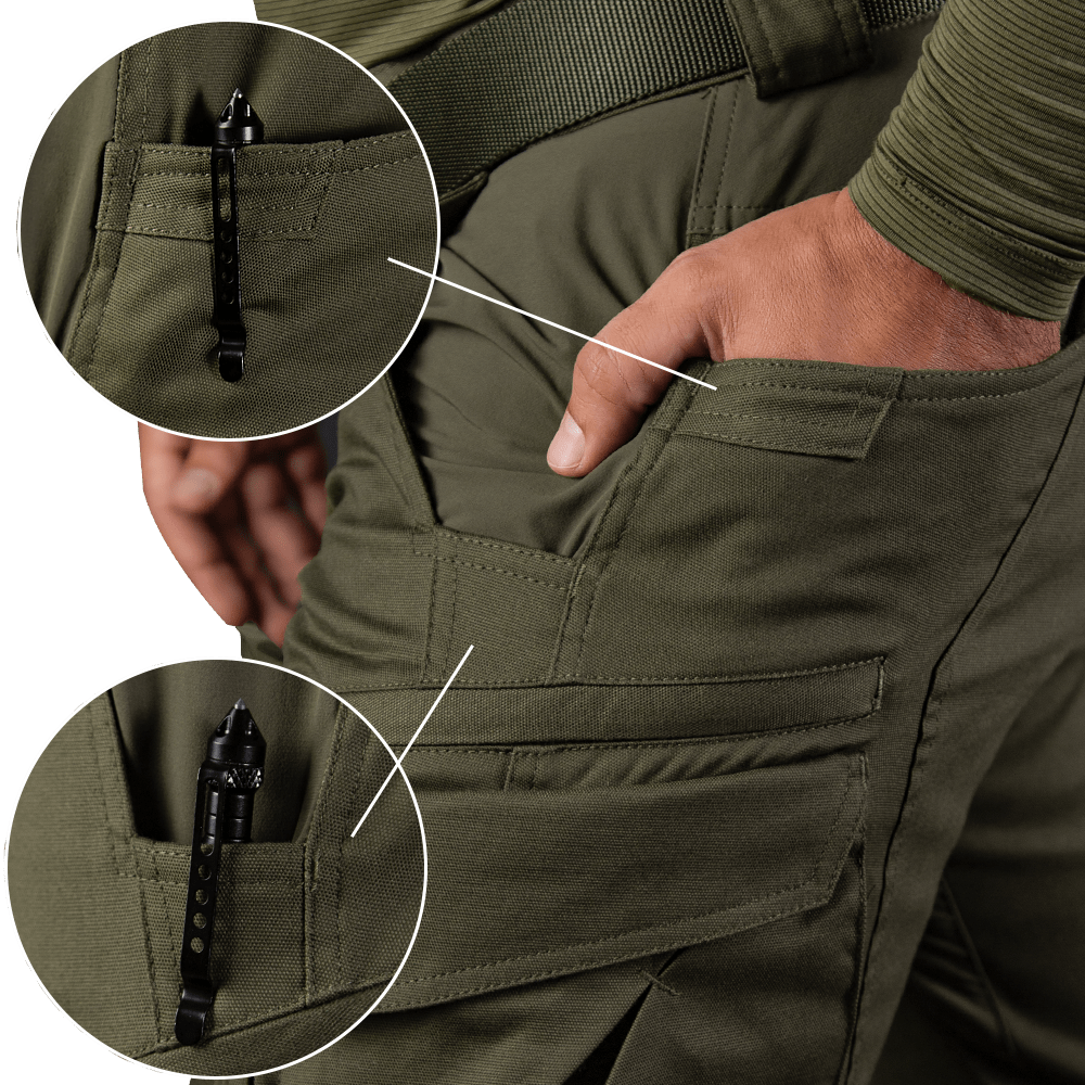 Тактические брюки Спартанец Canvas (Оливковые) размер XL Винница - изображение 11