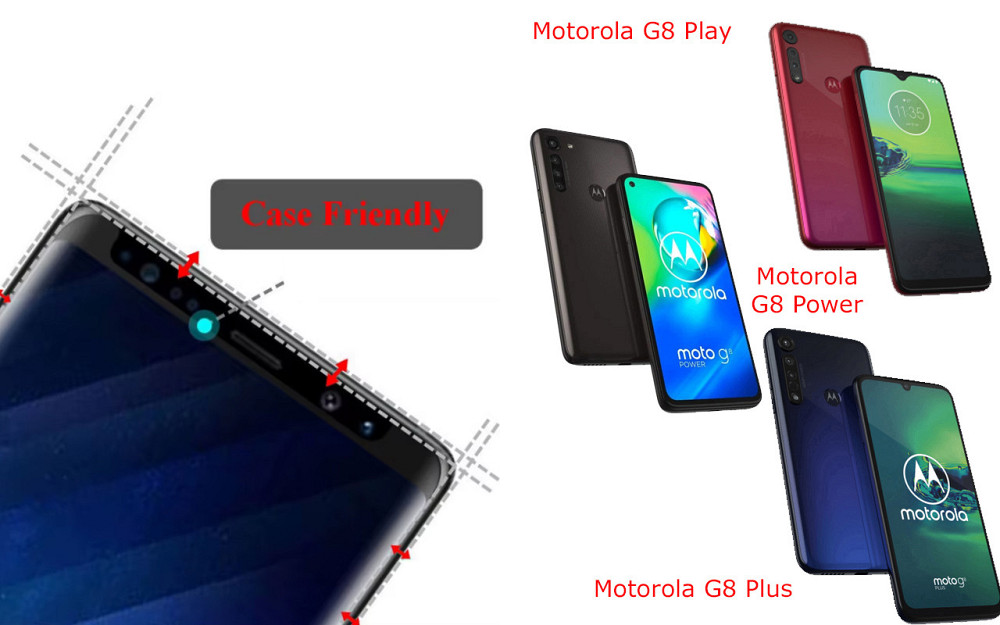 Защитное стекло HyperGlass Pro для Motorola G8 Play, G8 Power, G8 Plus – максимальная чувствительность и Киев - изображение 4