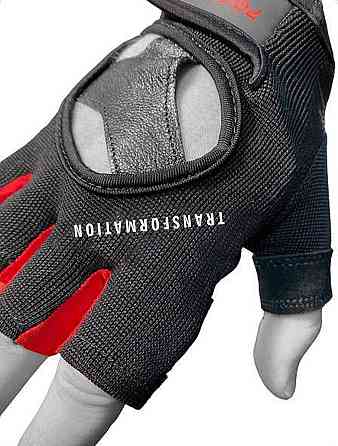 Рукавички для фітнесу PowerPlay 2222 Чорні L Київ