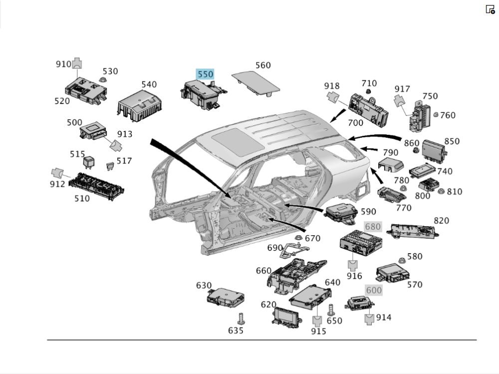 Mercedes-Benz  A1665410140 Корпус блоку запобіжників ML/GLE W166 GLE Coupe C292 Одесса - изображение 2