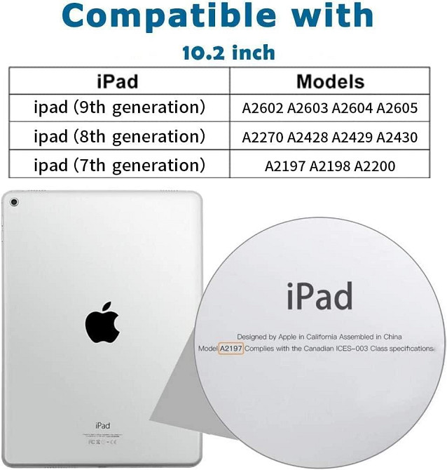 Захисний чохол-книжка для iPad 10.2 (2019/20/21) / pro10.5 (2017) / Air 10.5 Дніпро - фото 3