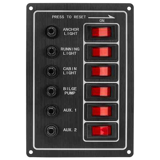 Панель на 6 переключателей Тайвань 10069 Черкассы
