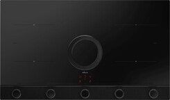 Варочная поверхность індукційна z okapem ELICA NIKOLATESLA UNPLUGGED EVO RAW BR/A/90 szkło czarne matowe | 620 Киев - изображение 1