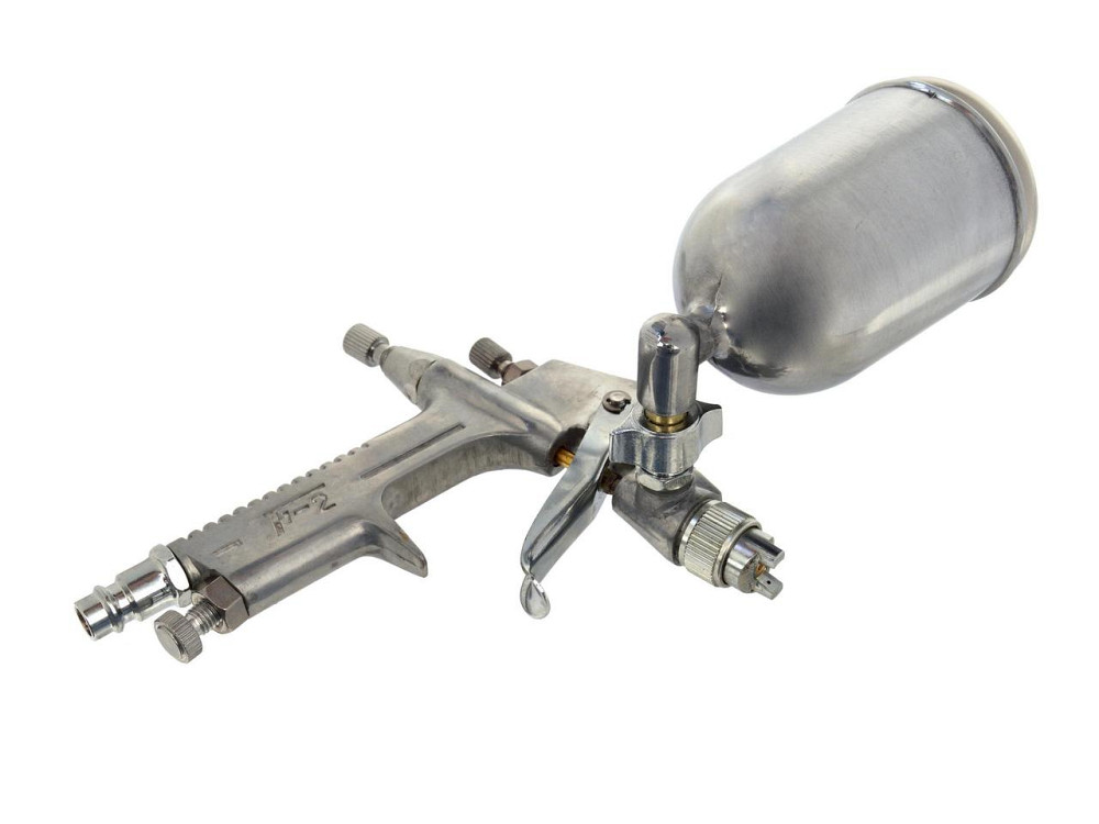 Міні Пульверизатор F-2, HVLP, 0,5 мм, бачок 200 мл алюмінієвий Киев - изображение 3