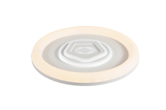 Світлодіодна пристельова люстра 2H-001, Білий Коломия