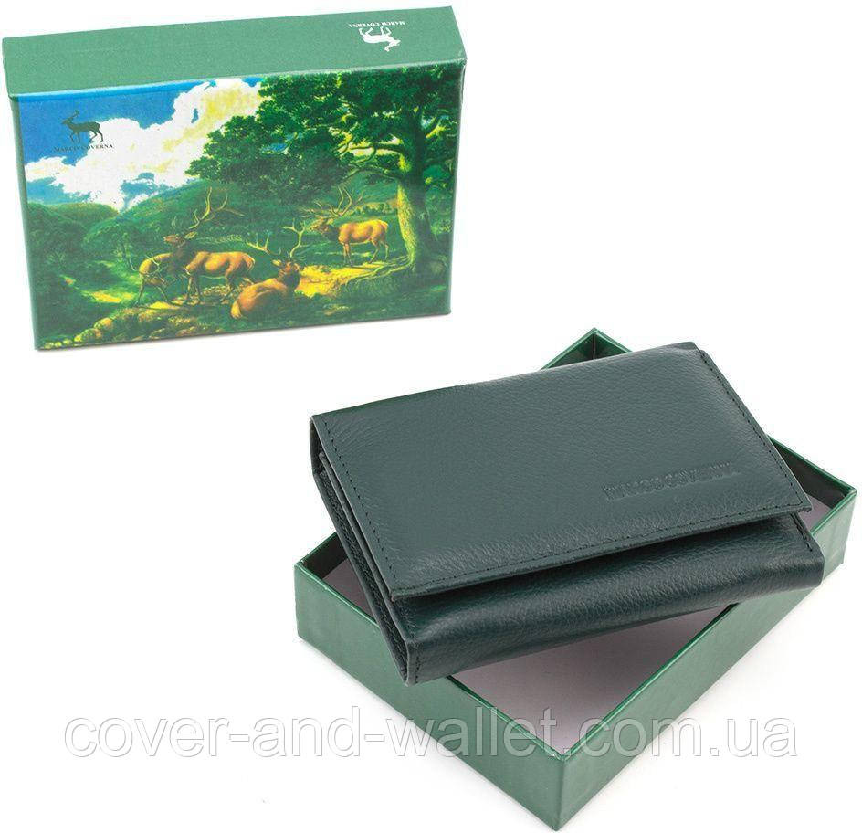 Невеликий шкіряний жіночий гаманець коричневого кольору Marco Coverna MC 6055 Київ - фото 9