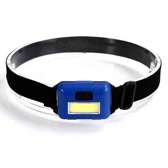 Налобный LED COB фонарь Garden C9 (Синий) Николаев