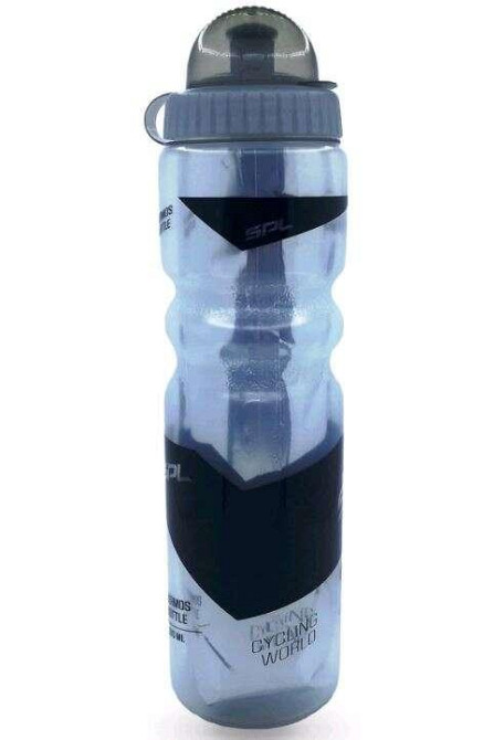Велосипедна фляга (термо, захисна кришка, прозора) (500ml) (Spelli) Мукачево - фото 1
