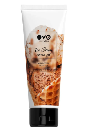 Універсальний ароматизований зволожуючий гель-лубрикант OYO - Ice Cream aroma gel, 75 ml Sex Aura Київ
