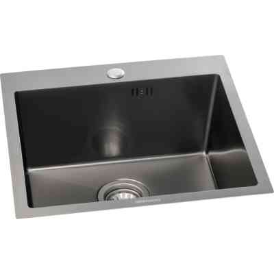 Мийка кухонна GRANADO Galera S201 black honeycomb (GS02201BH) Вінниця