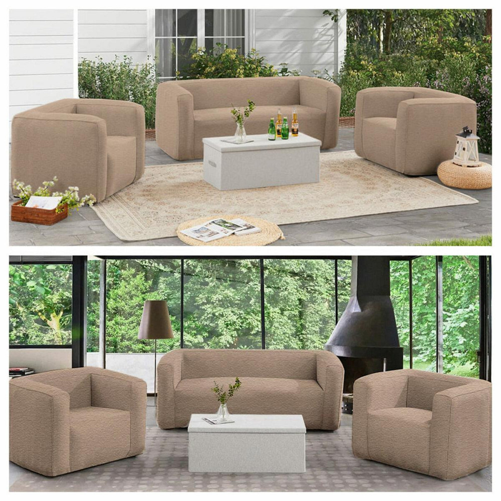 Коричневый надувной диван Киев - изображение 9