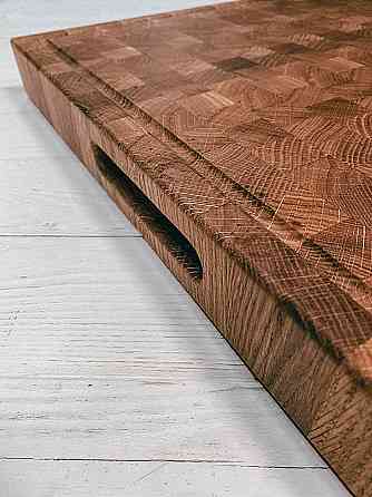 Доска профессиональная двусторонняя дуб 50*50*5см GRILLI 77009807 Код: 009807 Ровно