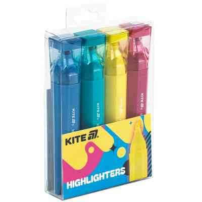 Набор маркеров Kite Highlighter Creative Trendy Colors, набор из 4-х цветов (K24-1144-4) Винница