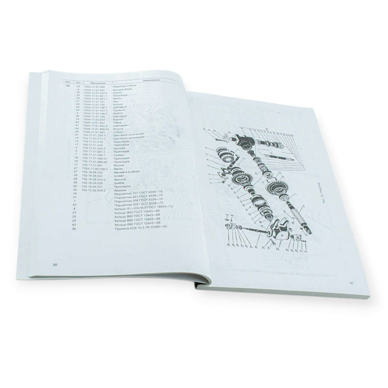 Каталог та збір. одиниць К-700А, К-701 деталей Мукачево - фото 1