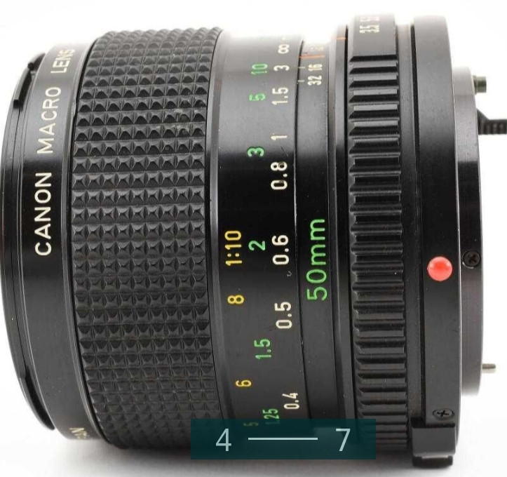 Объектив: Canon FD 50mm. F3.5 Macro Киев - изображение 6
