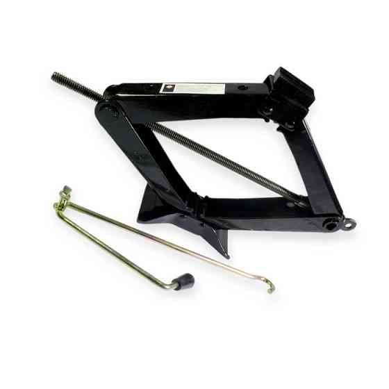 Домкрат ромбовий 2 т, 100-442 мм, гумова опора Мукачево