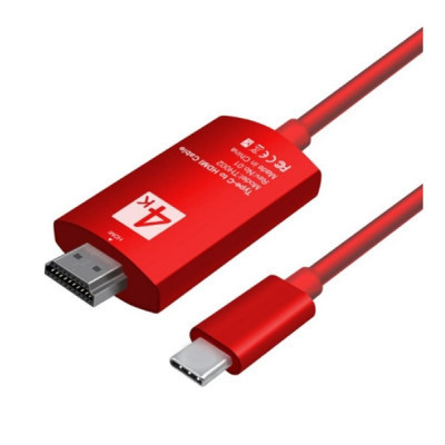 Перехідник Type C to HDMI, 2m, 4K, 30HZ Extradigital (KBH1751) Вінниця - фото 1