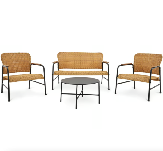 Комплект садових меблів Di Volio Corato бежевий Київ