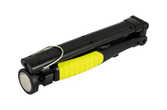 Ліхтар інспекційний магнітний складаний WERTVOLL CREELED/COBLED IP44 Li-ion 2000 mAh/t 7000 K/450 lum ABS Рівне